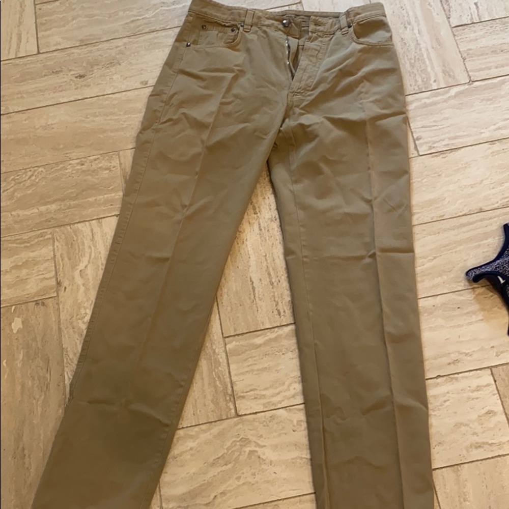 Men’s Zegna khaki jeans